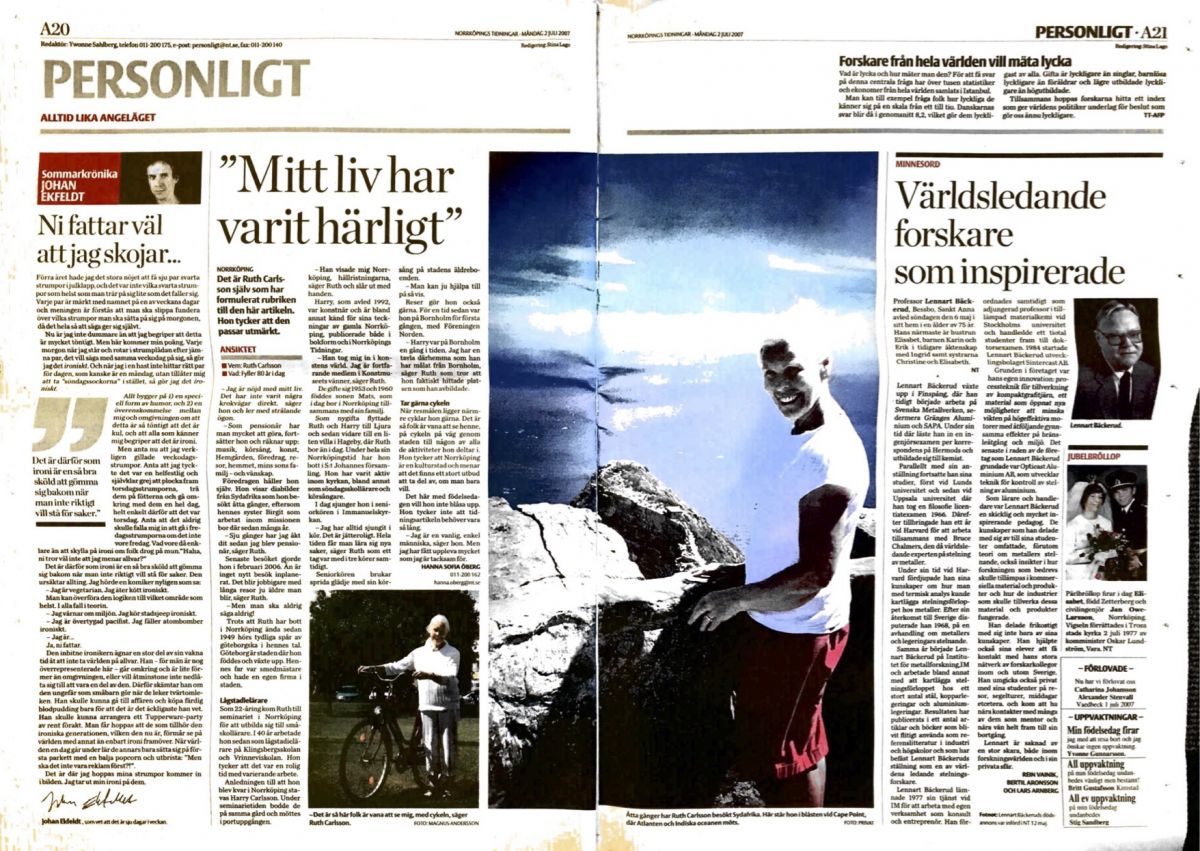 Mitt liv har varit härligt Mitt liv har varit härligt